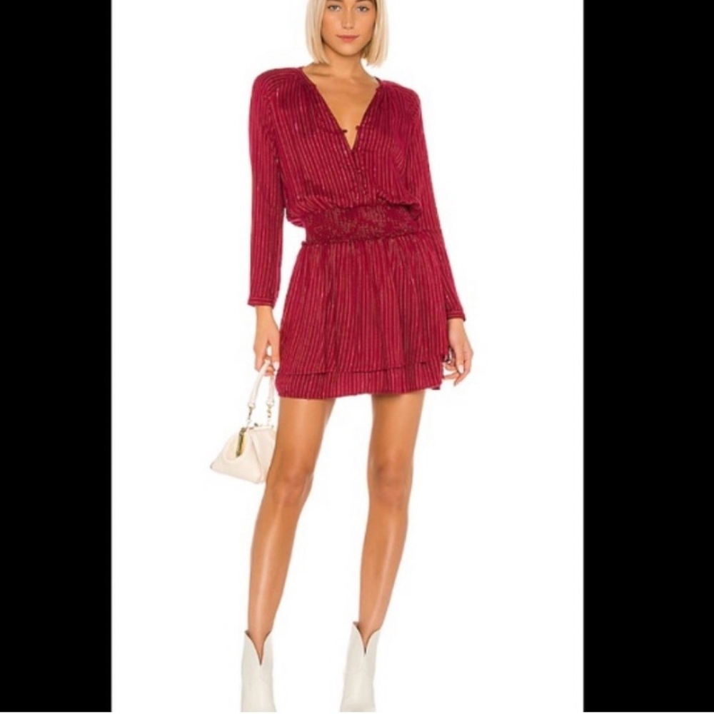 RAILS Jasmine Smocked Dress in Messina Stripe